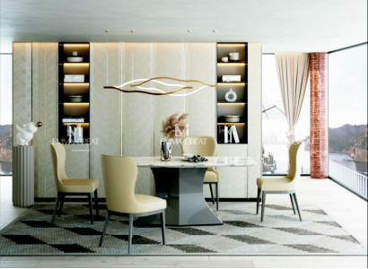 Dining table Table Group Dining room Living room Suite Wood Design Luxury Modern